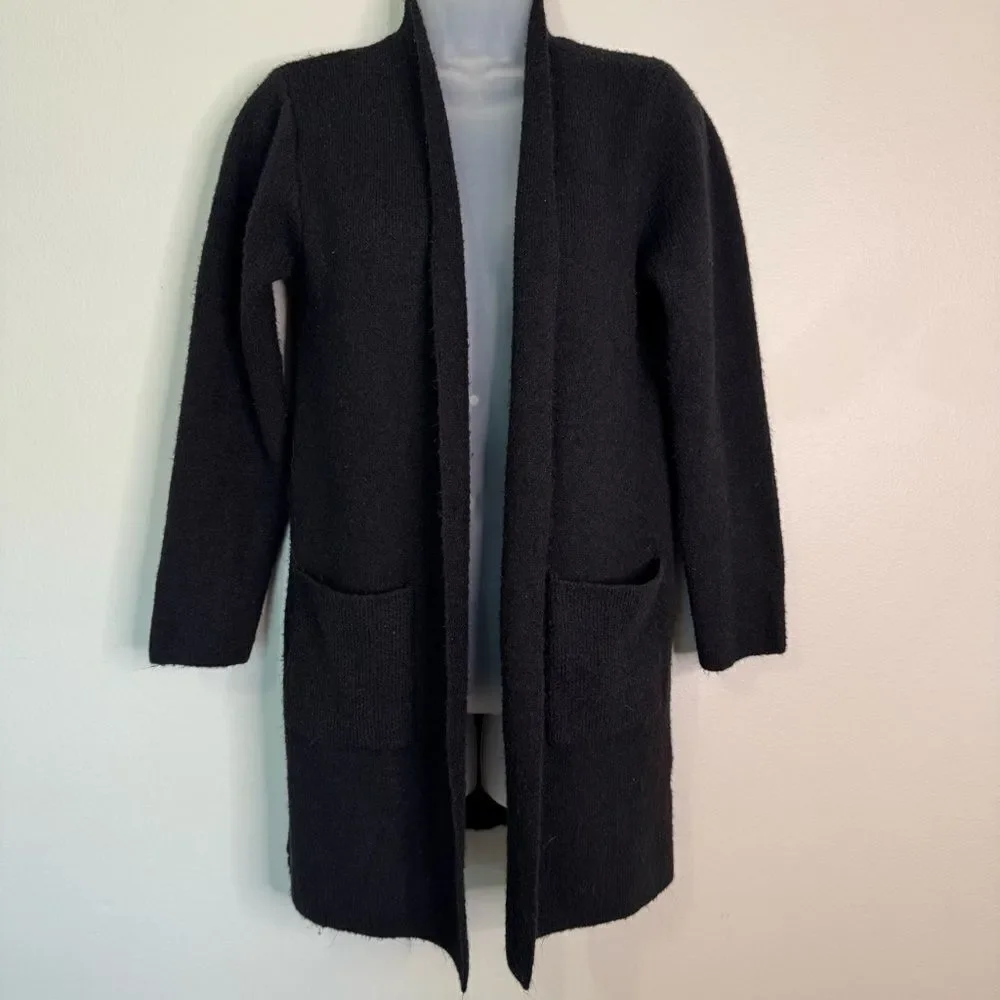 Nine West Jacquard Long Cardigan Size Sm